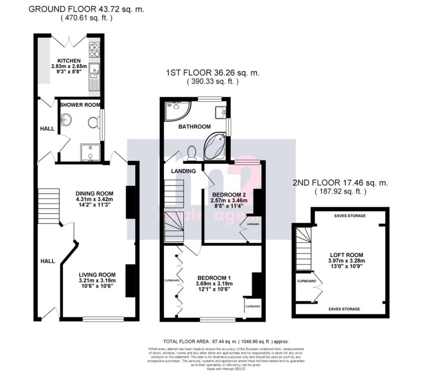 Additional image 2 of 2 bed terraced house for saleArthur Street, Caerleon, Newport NP18