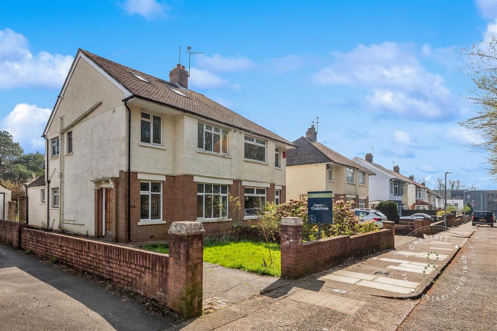 4 bed semi-detached house for saleKing George V Drive East, Cardiff CF14