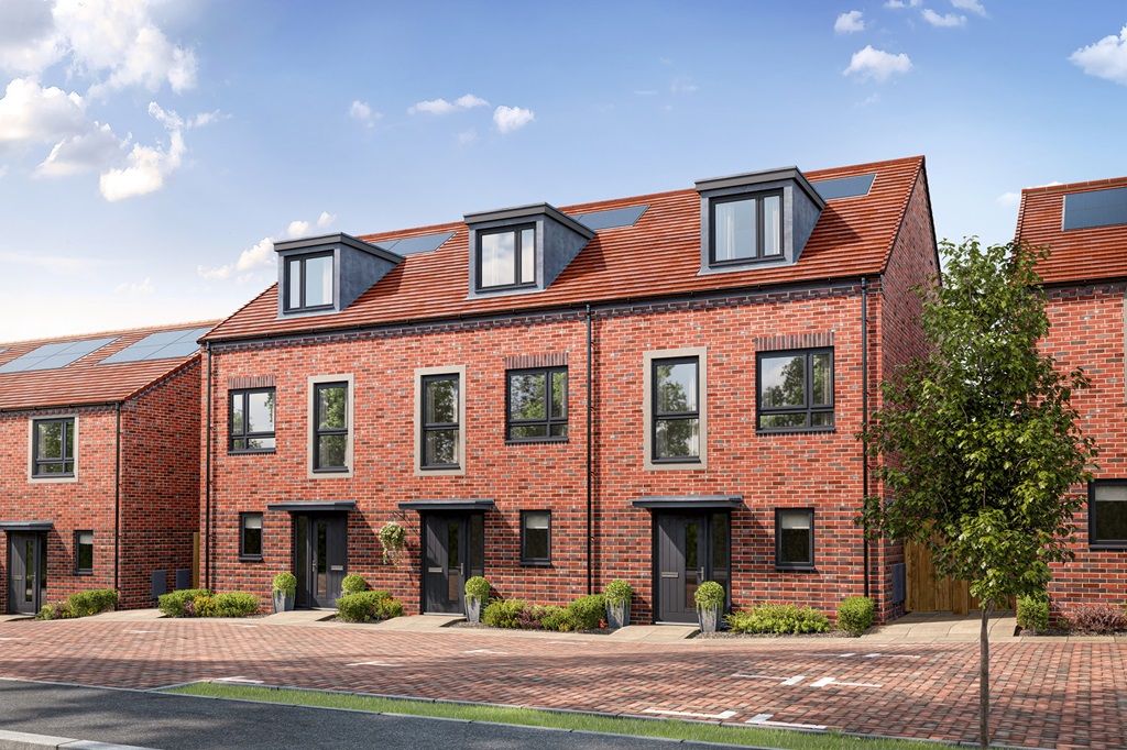 3 bed semi-detached house for sale"The Harrton - Plot 474" at Knights Reach, Watling Street, Stone, Dartford DA9