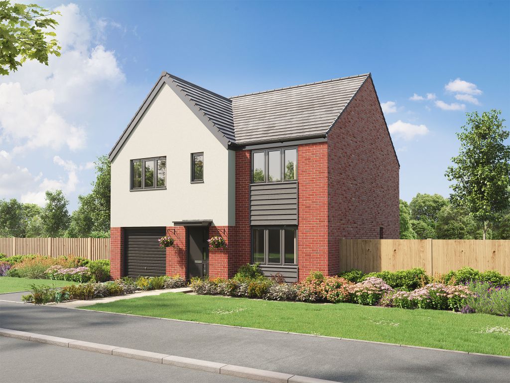 4 bed detached house for sale"The Marston" at Oxleaze Reen Road, Newport NP19