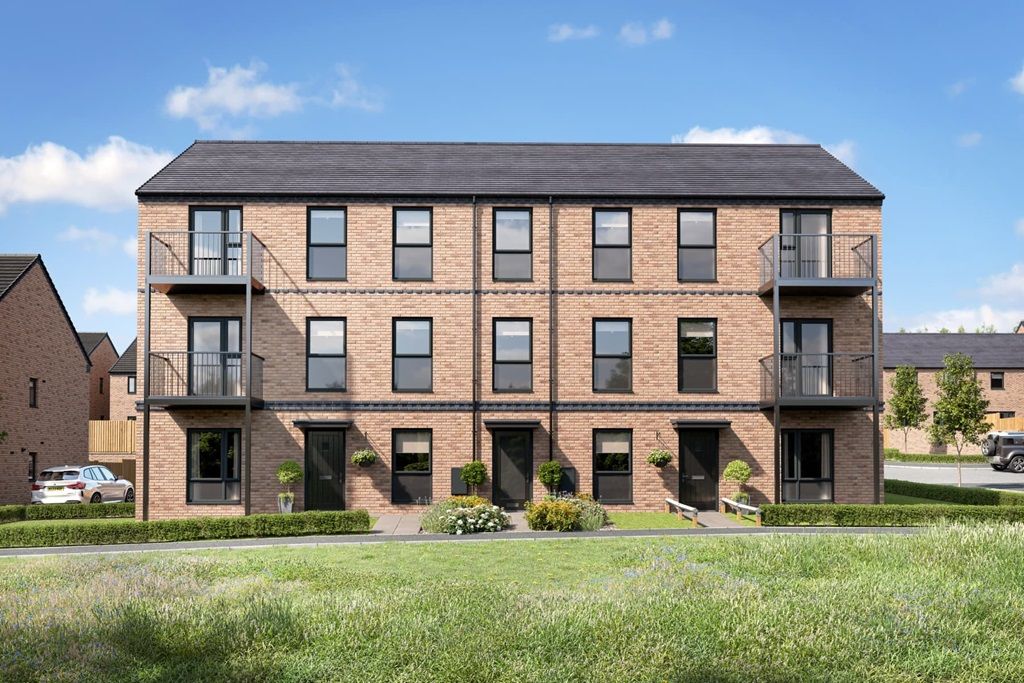 2 bed flat for sale"The Finholme - Plot 77" at Seaham Garden Village Phase 2, Cold Hesledon, Seaham, County Durham SR7