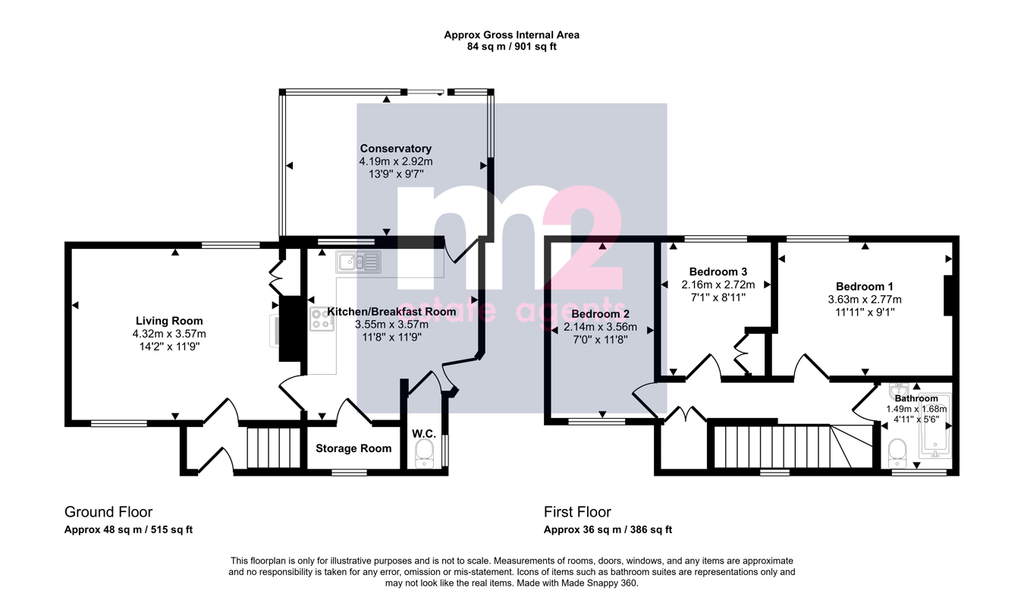 Additional image 2 of 3 bed semi-detached house for saleHawthorne Square, Newport NP19