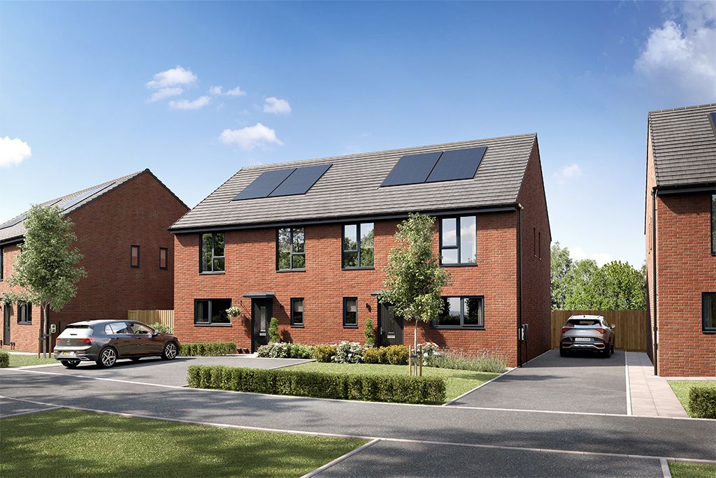 4 bed property for sale"The Prenton" at 4 Hamilton Way, Shadsworth, Blackburn BB2