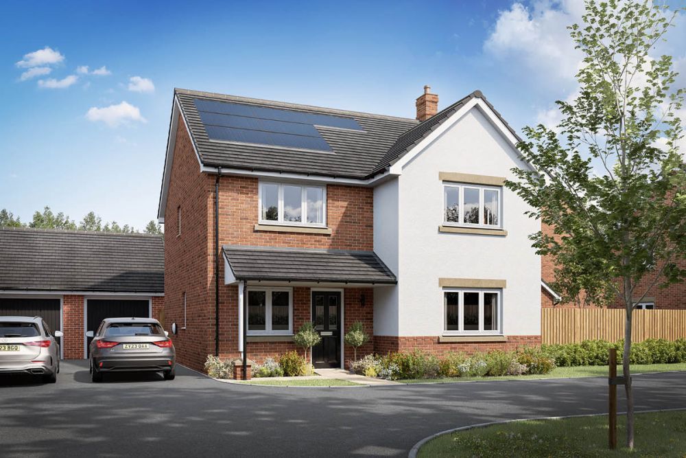 4 bed detached house for sale"The Dartford" at Wellington Avenue, Stratford-Upon-Avon CV37