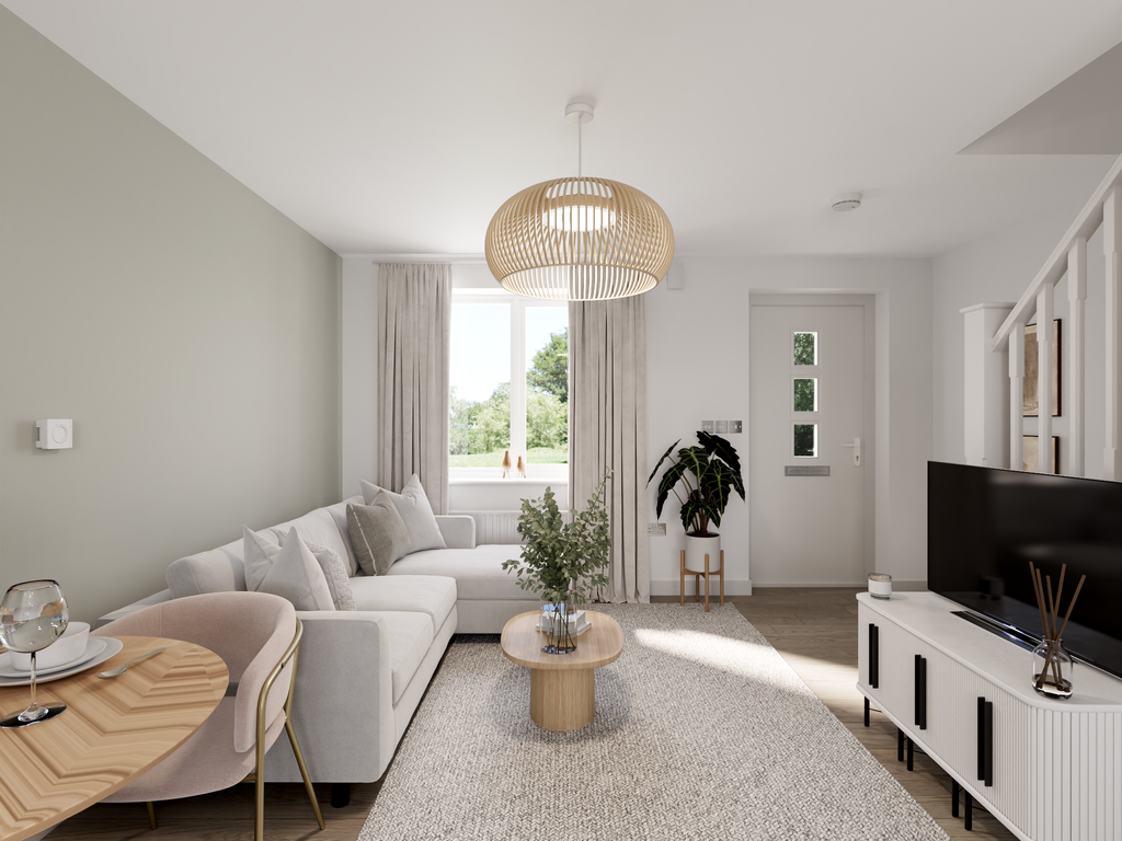 2 bed terraced house for sale"The Portsoy" at Pirnhall Road, Bannockburn, Stirling FK7