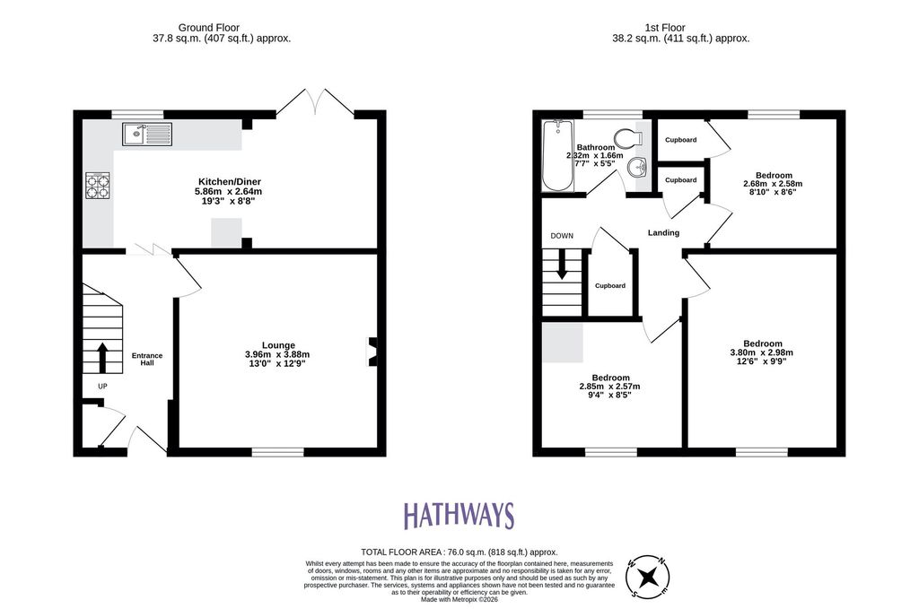 Additional image 2 of 3 bed terraced house for saleNeath Court, Thornhill NP44