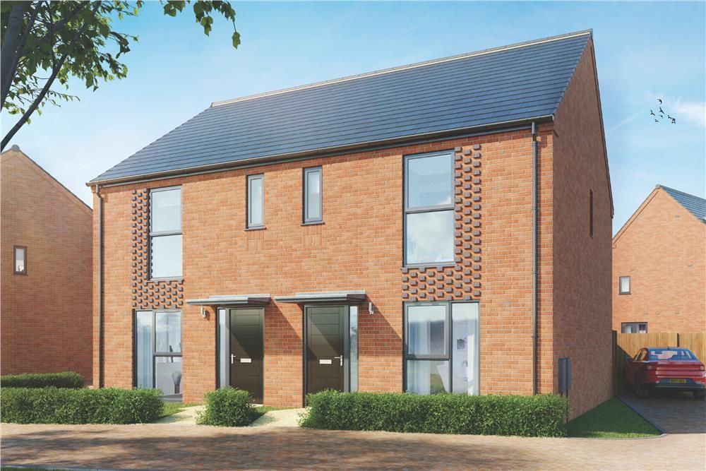 3 bed semi-detached house for sale"The Houghton" at Baldwin Dr, Glan Llyn, Newport NP19