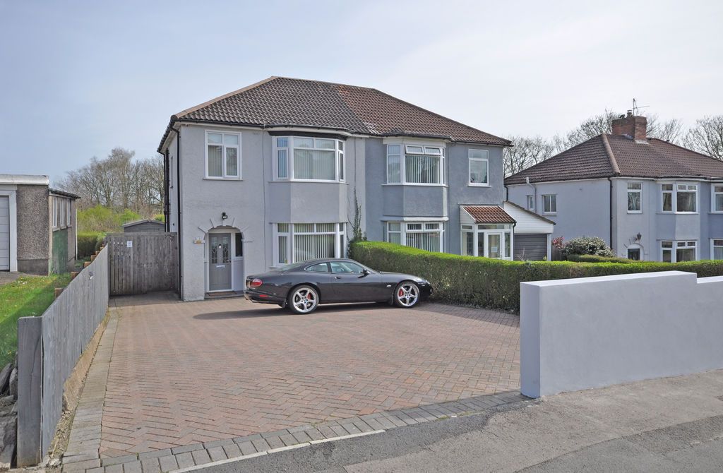3 bed semi-detached house for saleStylish Renovation, Glasllwch Crescent, Newport NP10