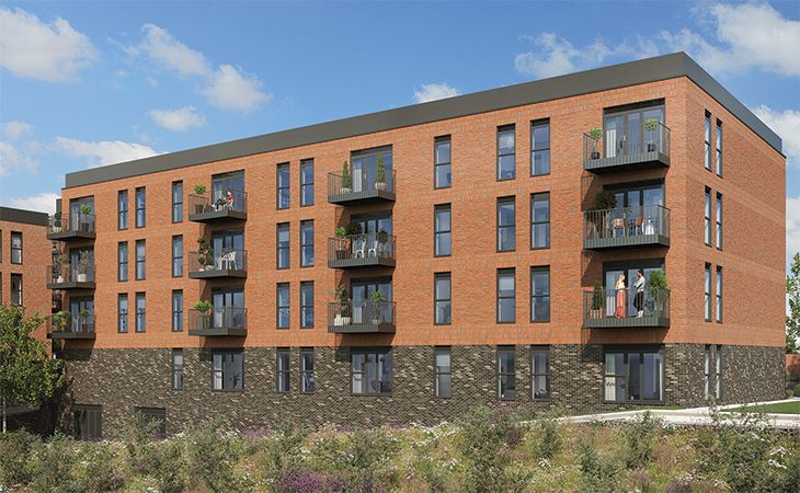 2 bed flat for sale"Type 4B - Plot 110" at Dalmuir Road, Birmingham B31