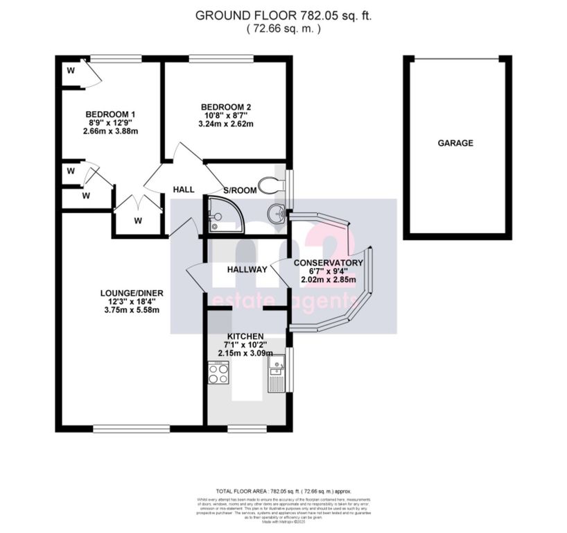Additional image 2 of 2 bed bungalow for salePlane Tree Close, Caerleon, Newport NP18