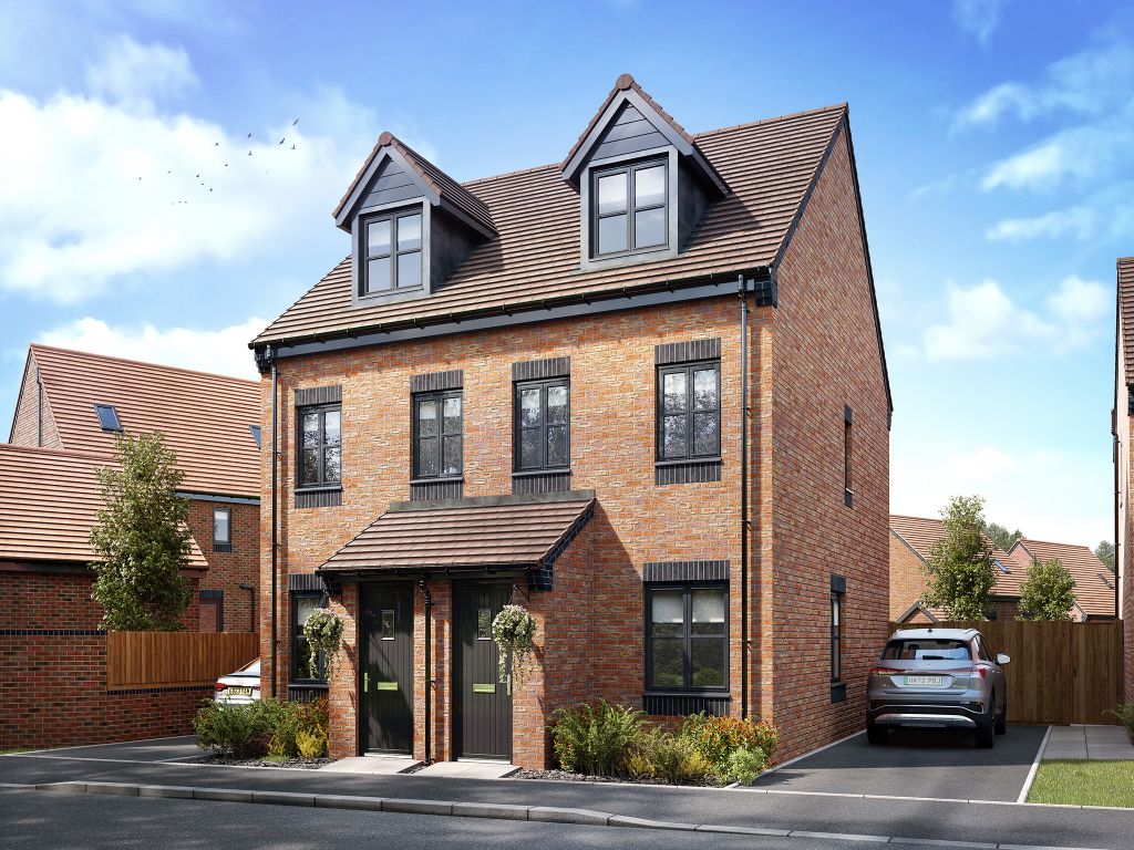 Additional image 2 of 3 bed semi-detached house for sale"The Souter" at Proctor Avenue, Lawley, Telford TF4