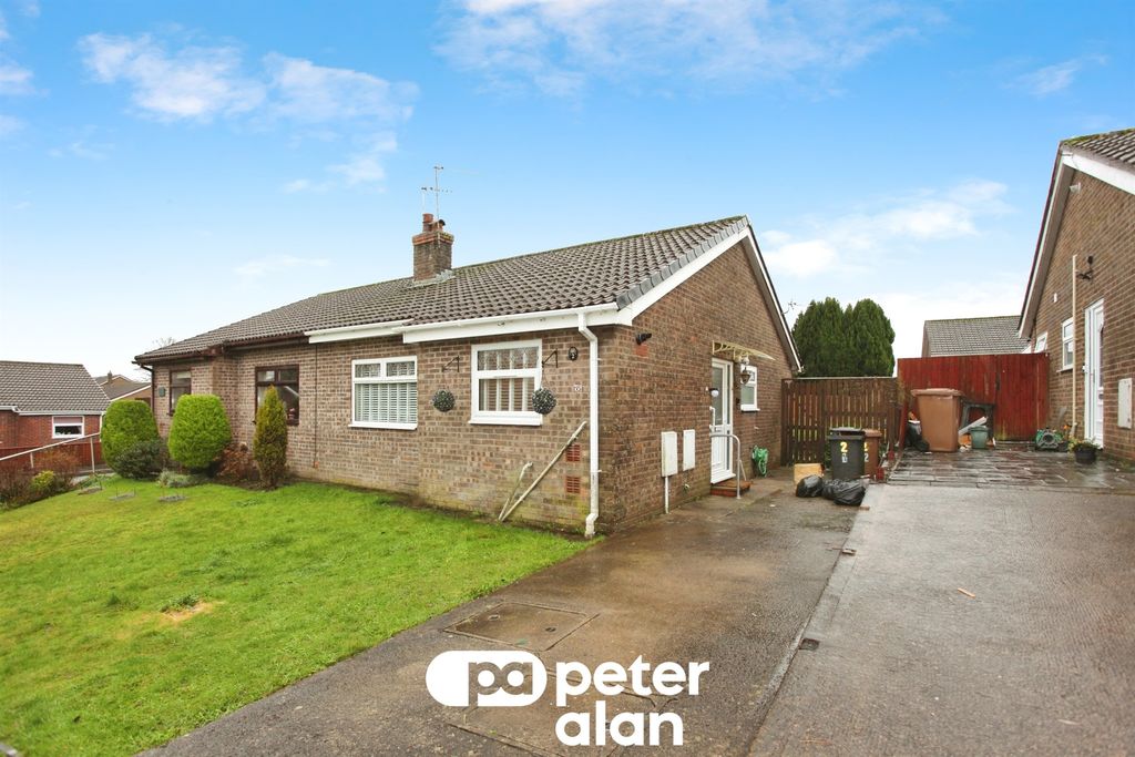 2 bed semi-detached bungalow for saleManorbier Close, Grove Park, Blackwood NP12