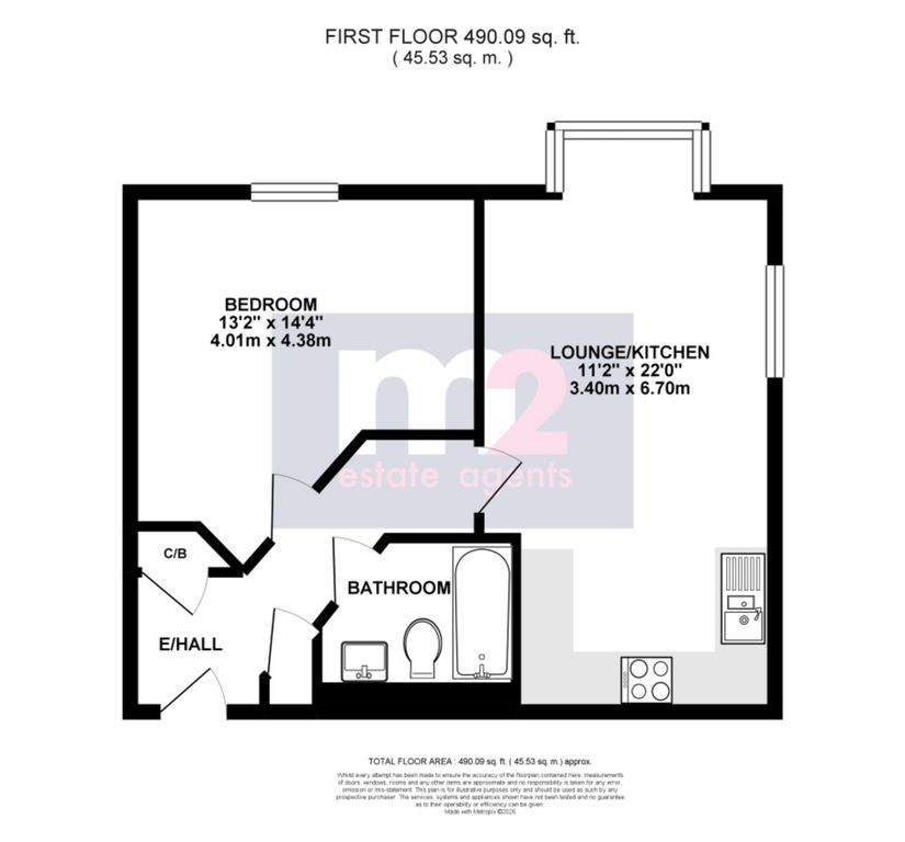 Additional image 2 of 1 bed flat for saleWalker Point Way, Newport NP20