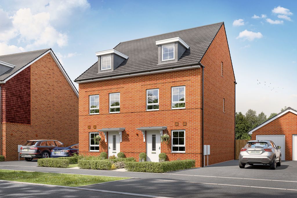3 bed semi-detached house for sale"Knightwood" at Tars Farm, Church Lane, Barnham PO22