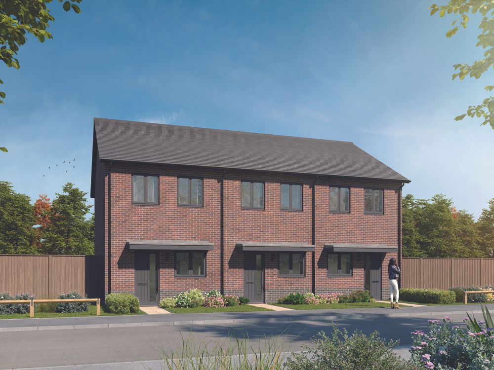 2 bed end terrace house for sale"The Afon Conwy" at Rhodfa Plasd?R, Cardiff CF5
