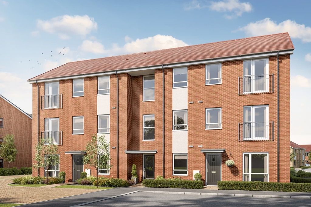 2 bed flat for sale"The Ingleholme - Plot 494" at Heathwood At Brunton Rise, Newcastle Great Park, Newcastle Upon Tyne NE13