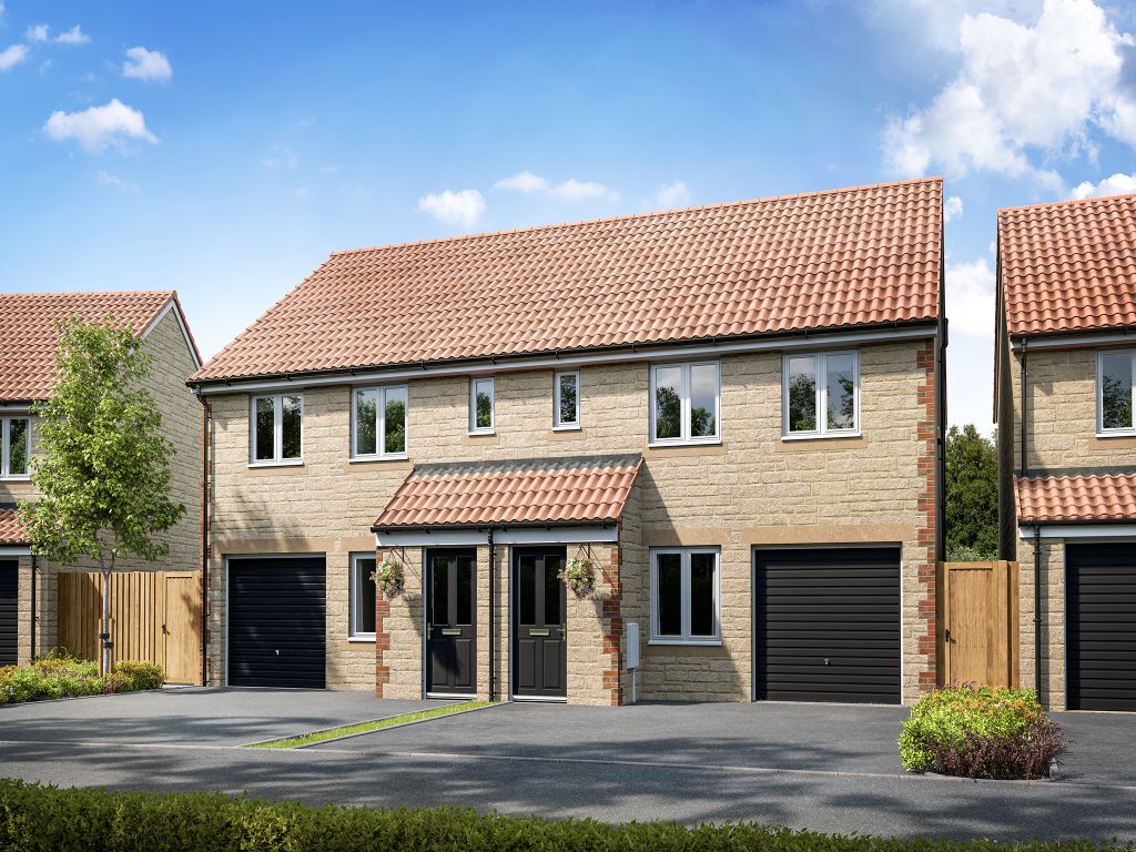 3 bed semi-detached house for sale"The Dalby" at Malmesbury Road, Chippenham SN15