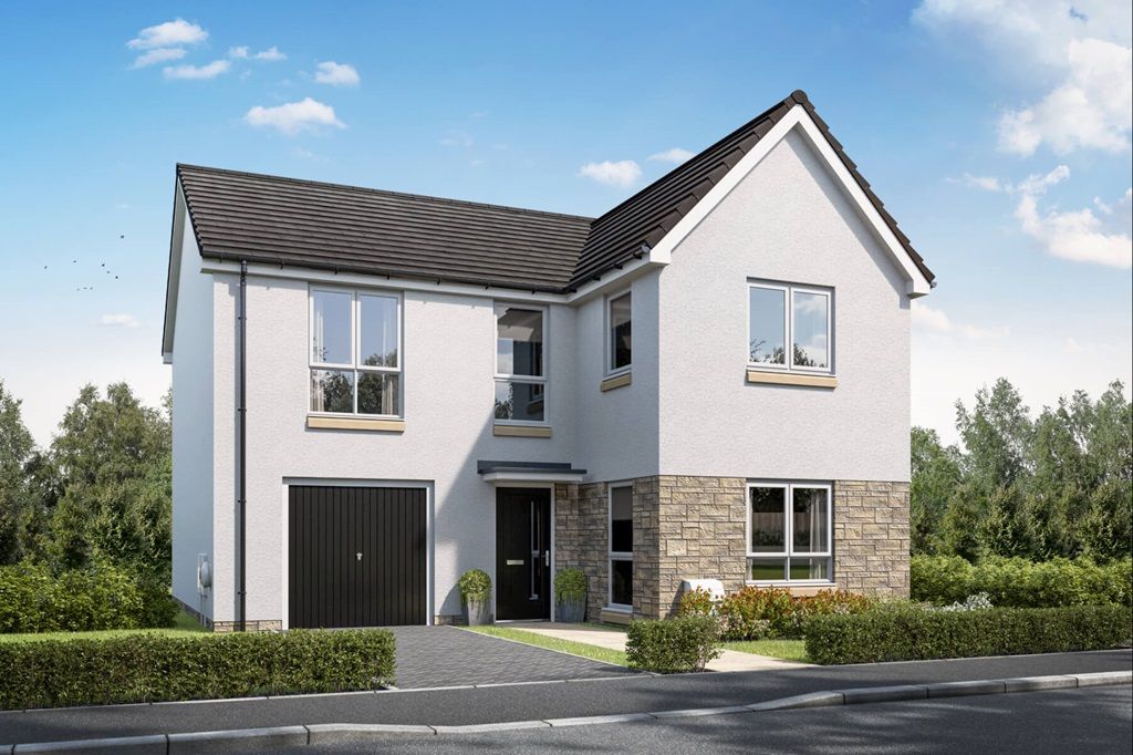 Additional image 2 of 4 bed detached house for sale"The Corkham - Plot 79" at Pentland Gardens, Off Reeforts Avenue, Bilston EH25