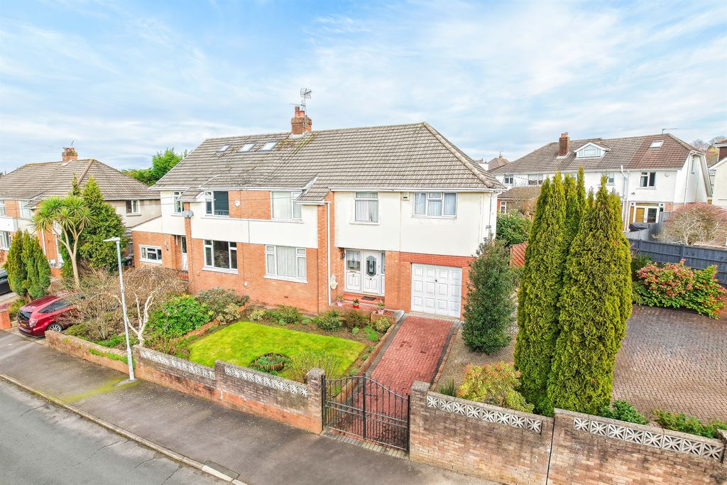 4 bed semi-detached house for saleEnnerdale Close, Ladymary, Cyncoed, Cardiff CF23
