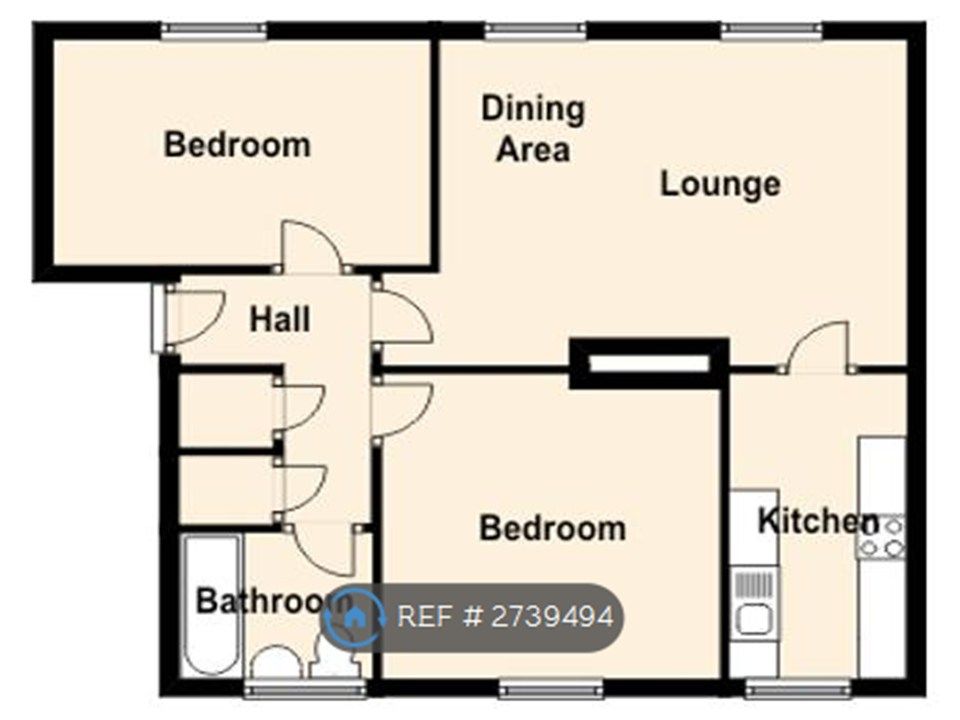 Additional image 10 of 2 bed flat to rentClaverhouse Drive, Edinburgh EH16