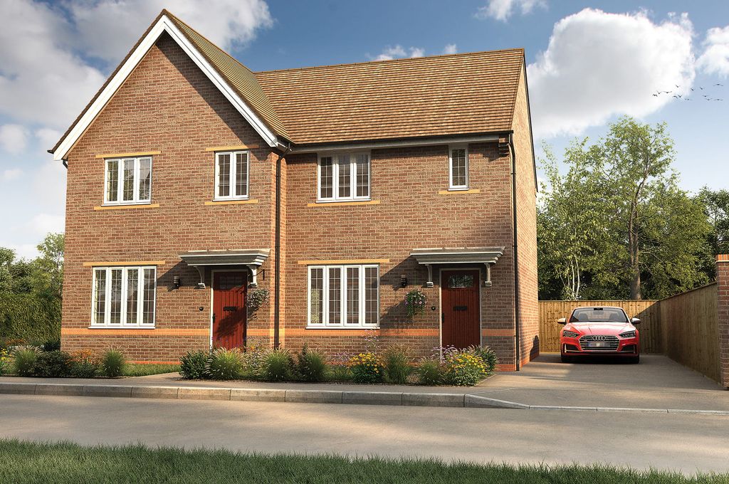 2 bed semi-detached house for sale"The Dekker" at Pipistrelle Drive, Stowmarket IP14