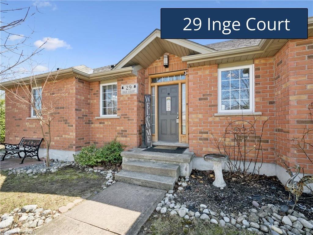29 Inge Court, Kitchener, ON, N2K 3V7