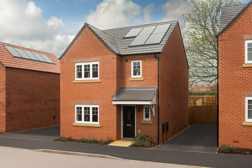3 bed detached house for sale"The Seaton" at Crest Nicholson Sales Office, Ludlow SY8