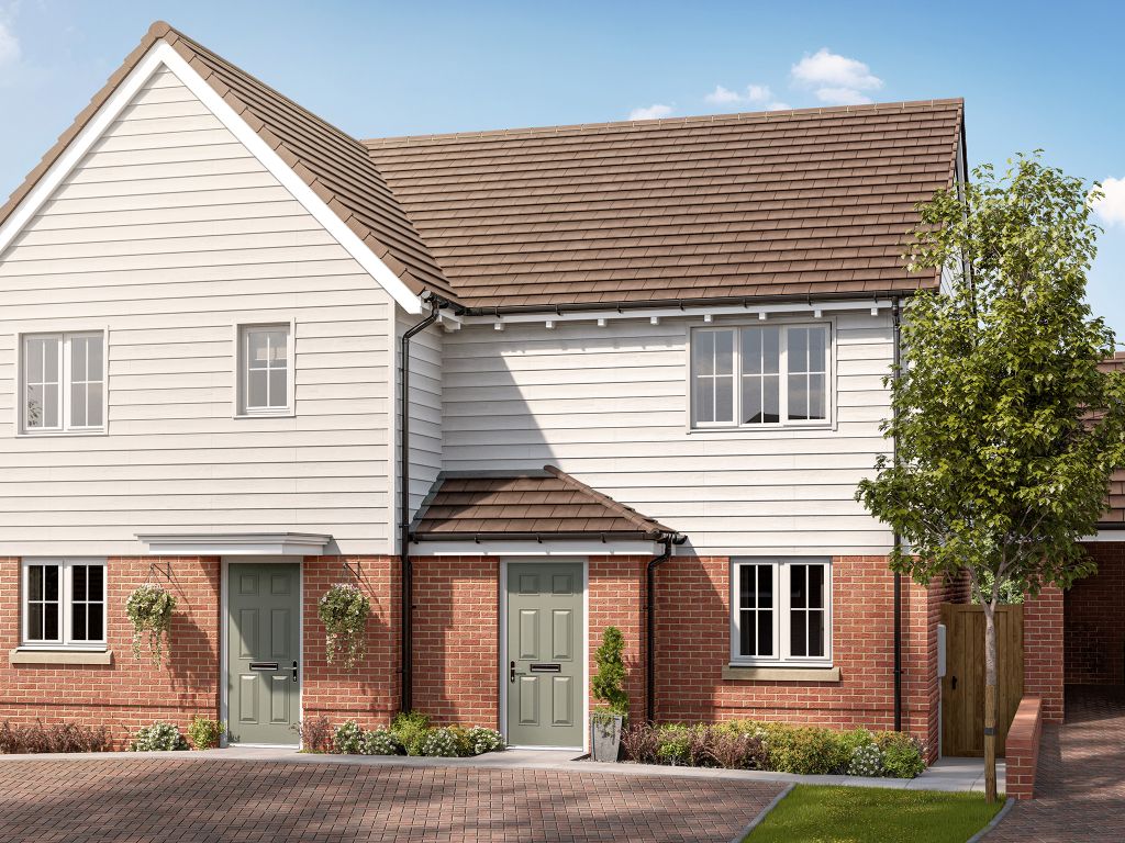2 bed semi-detached house for sale"The Moorgate" at Horsmonden, Tonbridge, Kent TN12
