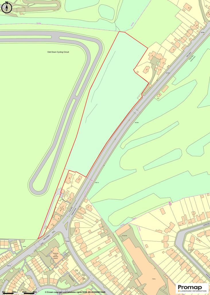 Bare Land, Wellsway, Bath, BA2