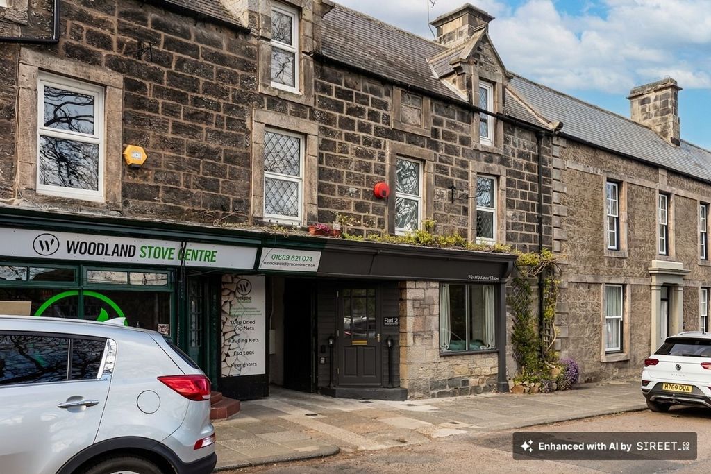 2 bed flat for saleHigh Street, Rothbury NE65