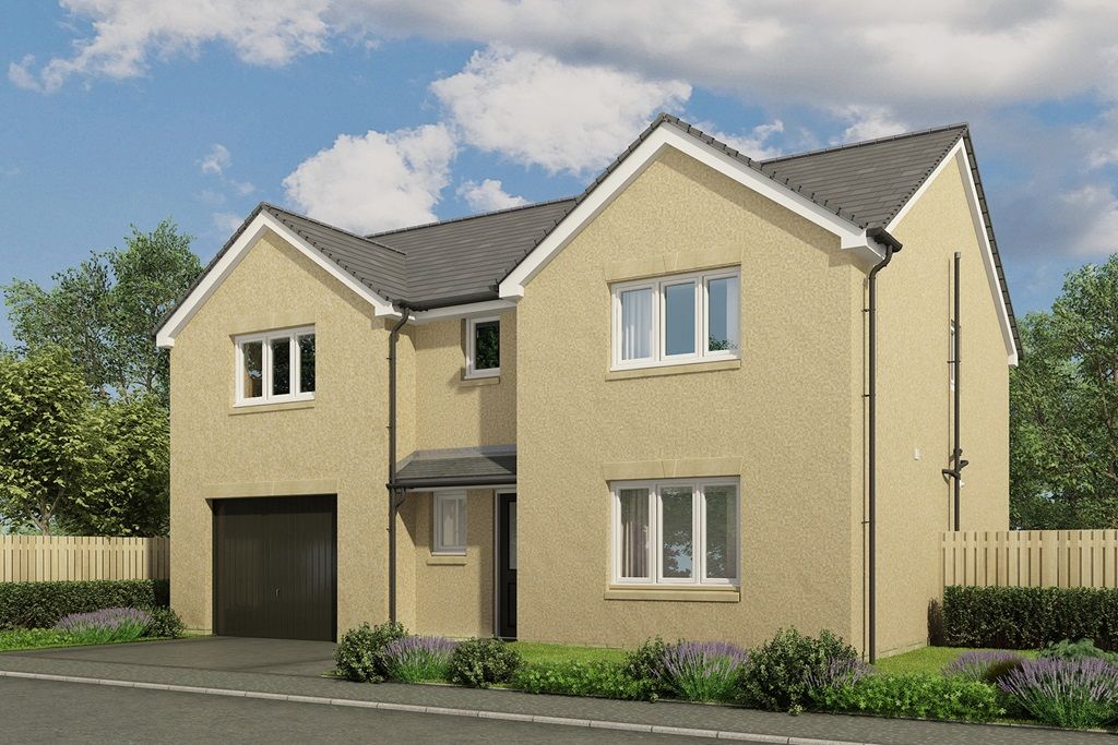 5 bed detached house for sale"The Wallace - Plot 110" at Sinclair Gardens, Comyn Drive, Off Main Street, Roslin EH25