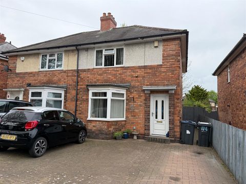 Wardend Road, Ward End, Birmingham B8