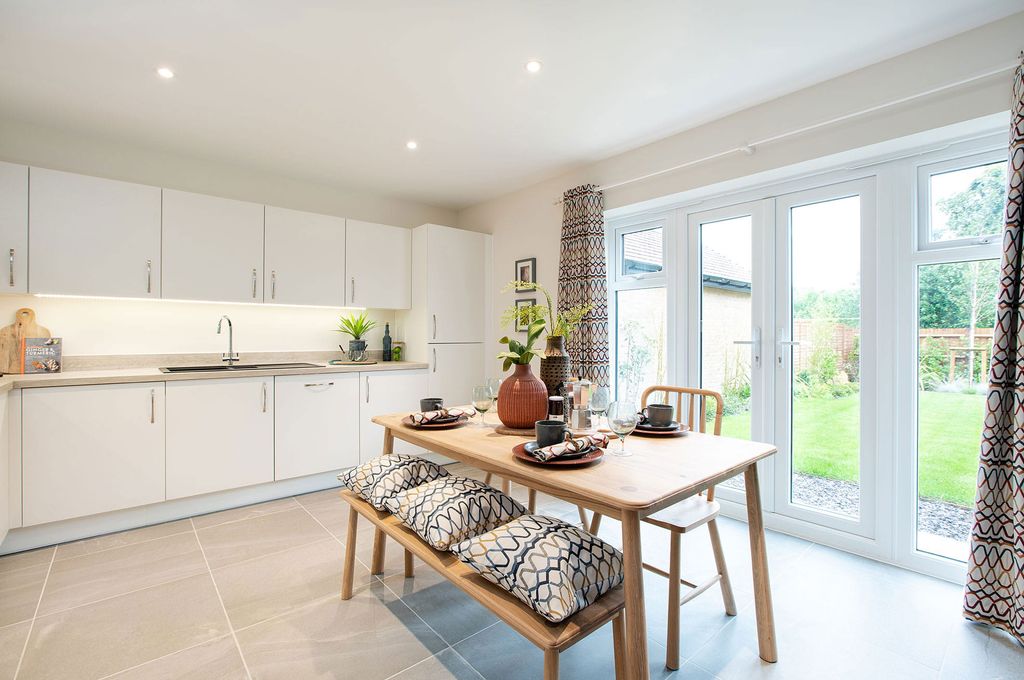 4 bed detached house for sale"The Heaton" at Alcester Road, Shottery, Stratford-Upon-Avon CV37