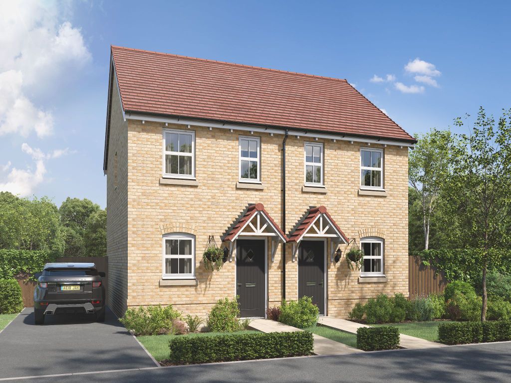 2 bed end terrace house for sale"The Alnmouth" at Camshaws Road, Lincoln LN2