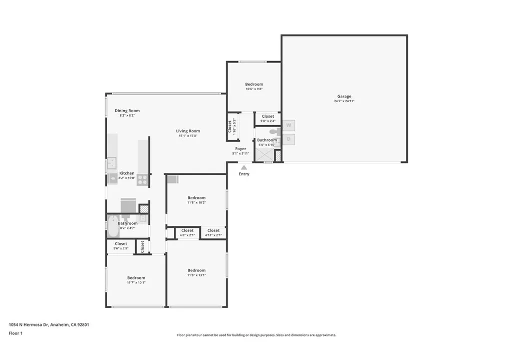 1054 N Hermosa Dr, Anaheim, CA 92801