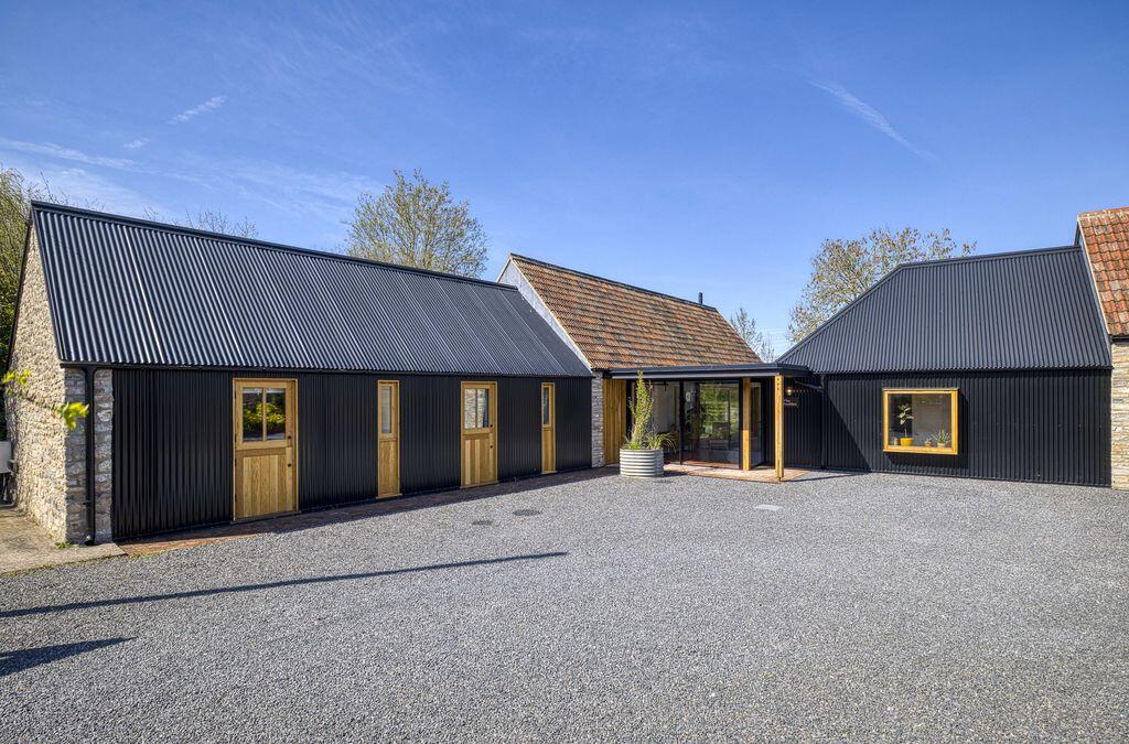 Contemporary stable conversion on the outskirts of Wells, Somerset
