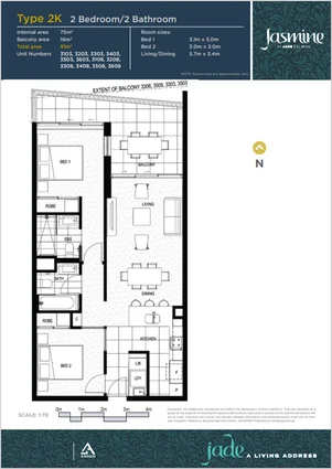 Additional image 11 of 3308/35 Burdett Street, Albion QLD 4010