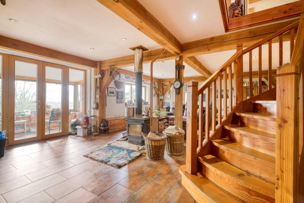 Eco home between Wells and Wedmore with expansive views photo 2