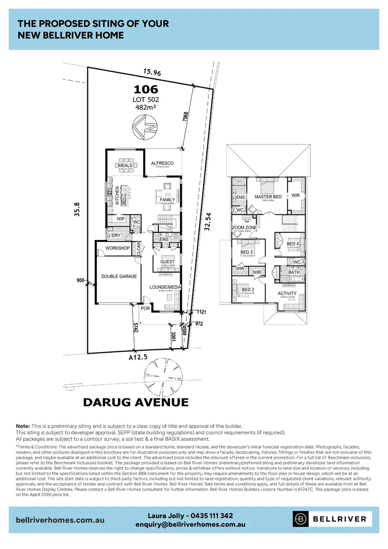 Additional image 16 of Lot 502 (106) Darug Avenue, Highland Views Estate, Glenmore Park NSW 2745