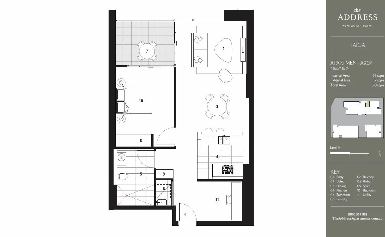 Additional image 6 of 907/46 Savona Drive, Wentworth Point NSW 2127