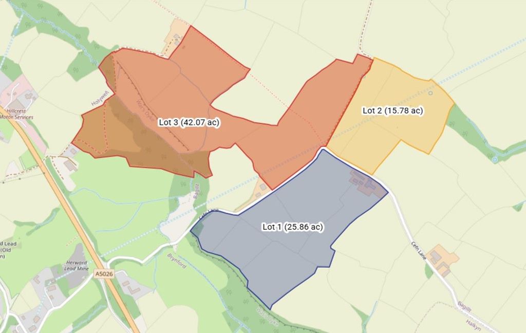 Land for saleLand At Cefn Holdings, Cefn Lane, Bagillt, Flintshire CH6