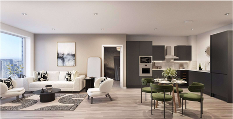 One Victoria, Great Ducie Street, Manchester, Greater Manchester M3