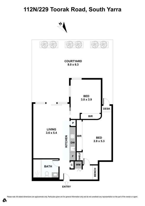 Additional image 7 of 112N/229 Toorak Road, South Yarra VIC 3141