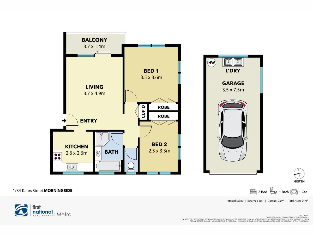 Additional image 8 of 1/84 Kates Street, Morningside QLD 4170