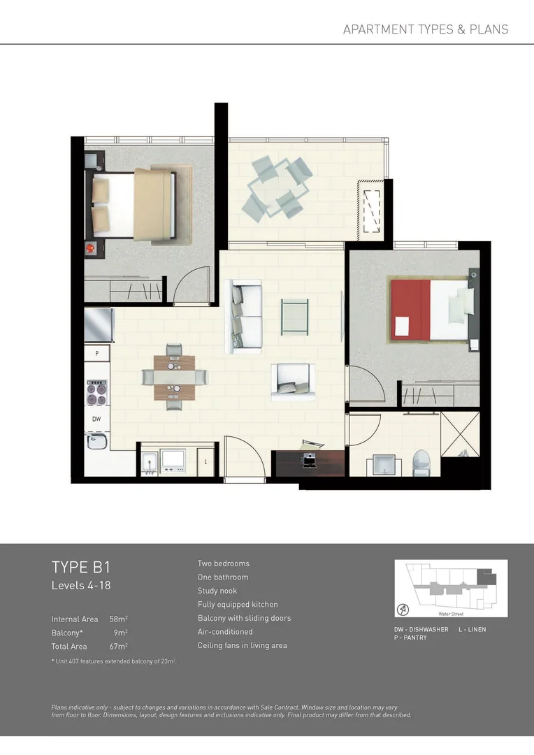 Additional image 9 of 507/338 Water Street, Fortitude Valley QLD 4006