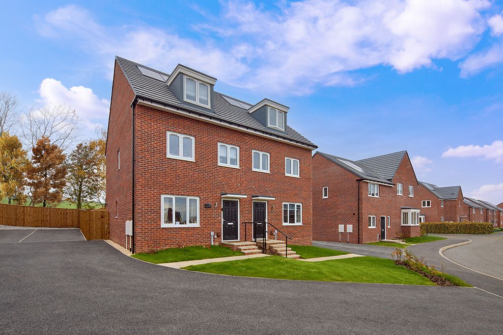 3 bed semi-detached house for sale"The Swarbourn" at Bell Street, Upton, Pontefract WF9