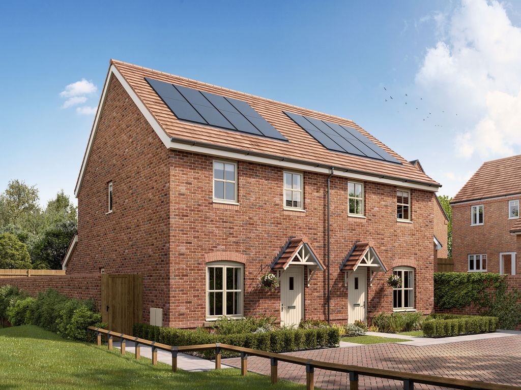 3 bed semi-detached house for sale"The Studland" at Desborough Road, Rothwell NN14