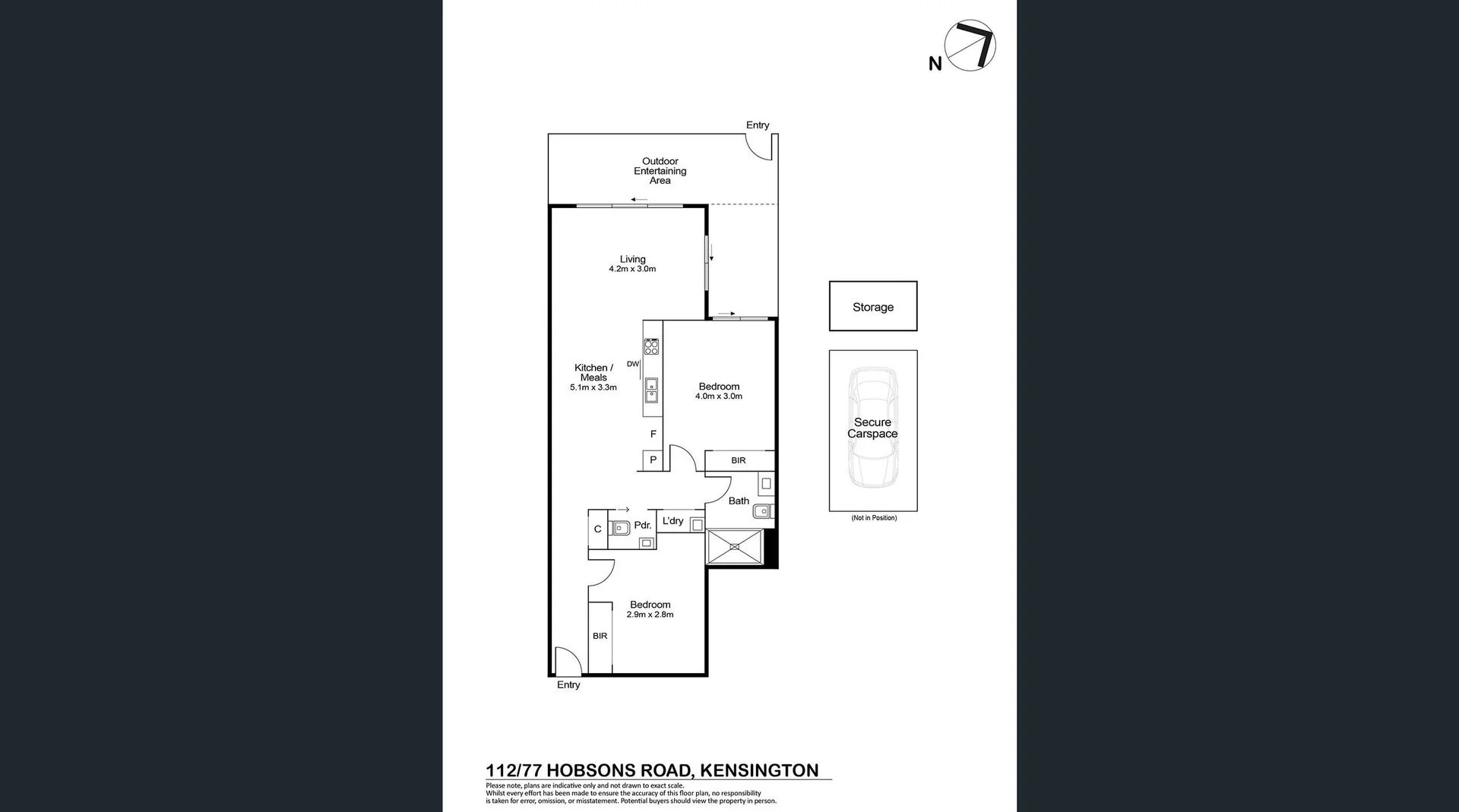 Additional image 2 of 112/77 Hobsons Rd, Kensington VIC 3031