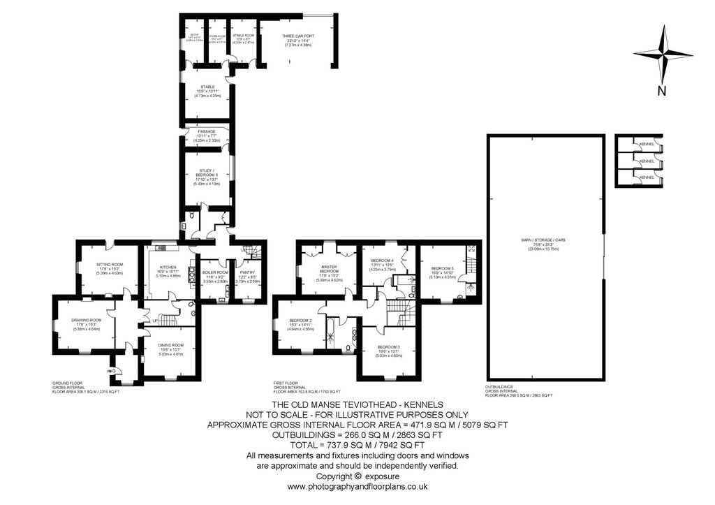 Additional image 54 of 5 bed detached house for saleThe Old Manse, Teviothead, Hawick TD9