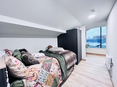 Top Floor Studio, Felix Apartments, Heathcote Street, Nottingham NG1, Studio to rent